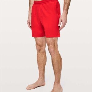 LULULEMON Channel Cross Swim Short 7” Spicy Red